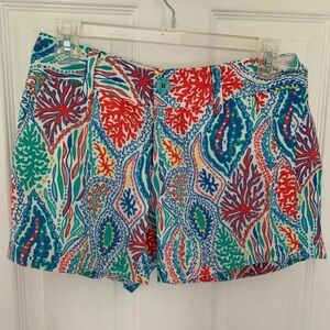 Lilly Pulitzer Multicolor Coral Print Women's Shorts
